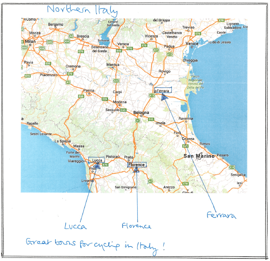 Get on your bike - Italy