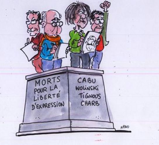 Charlie Hebdo - the cartoonists