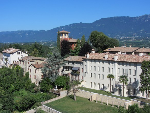 Asolo - nestling in the foot hills, Northern Italy