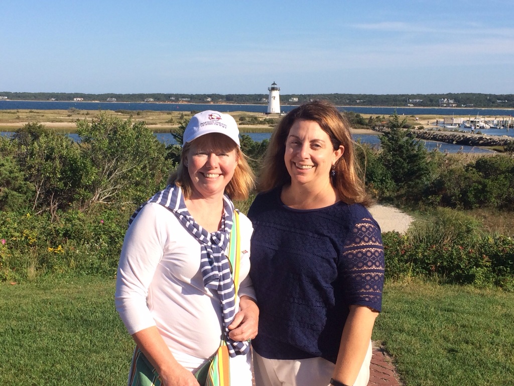 Janet and Nicole - friends together on Martha's Vineyard