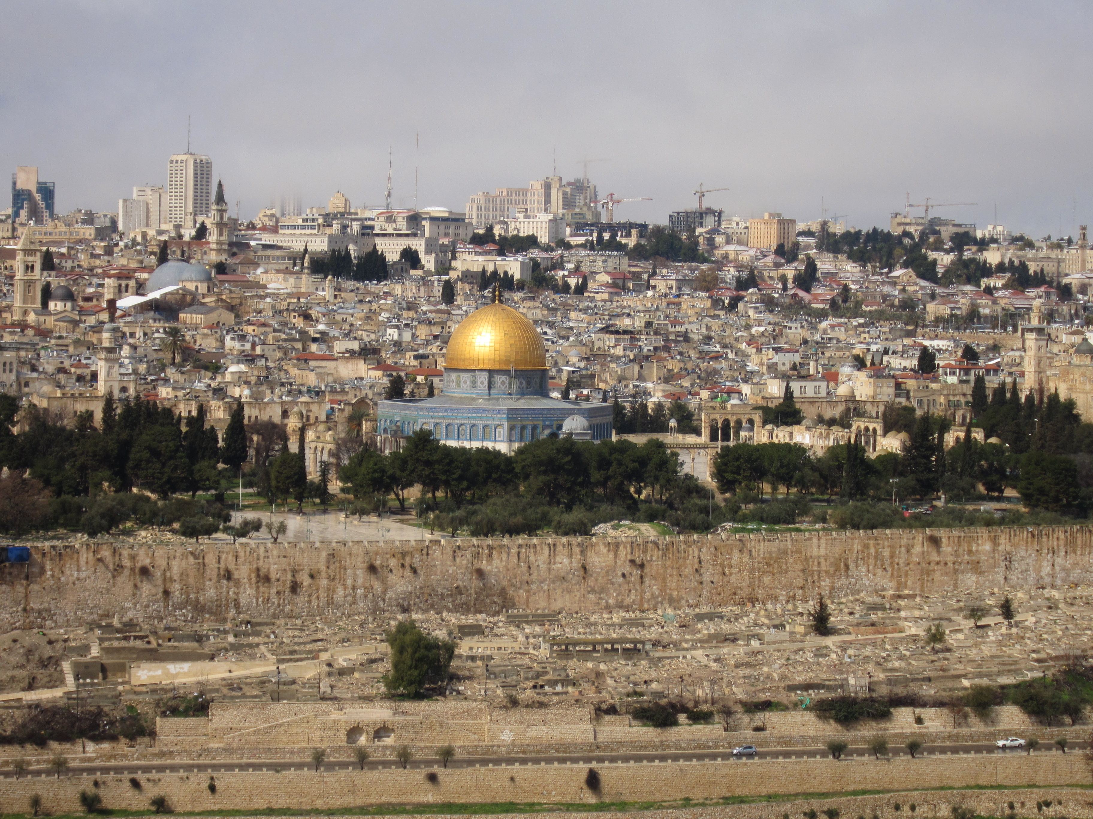 Jerusalem - Dome of the Rock (from east)