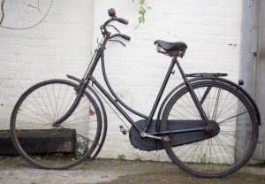 This is a very similar bicycle to the one that Mrs Bech gave to me when I won a place at Oxford University back in 1980