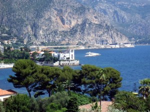 Beaulieu sur mer, from the St Jean Cap Ferrat road