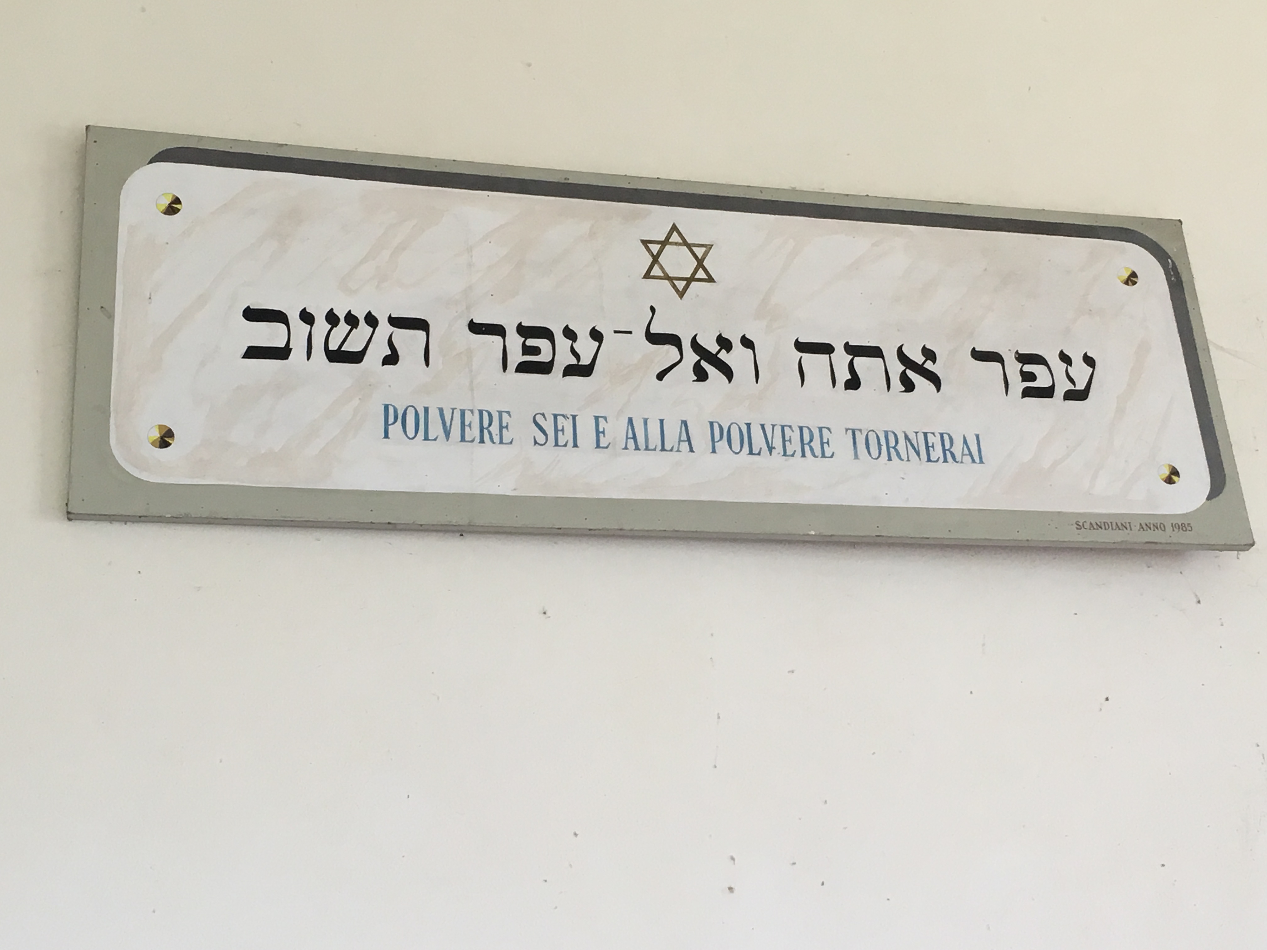 Jewish Cemetery, Ferrara - photo by: www.educated-traveller.com
