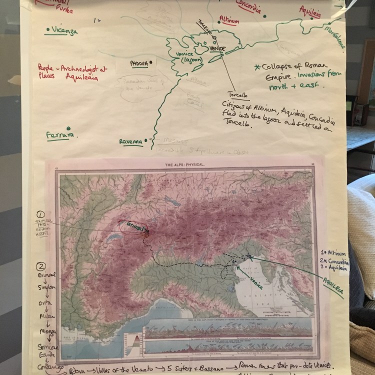 Venice - Janet's planning map