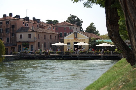 Molino at Dolo, painted by Canaletto - 18th century