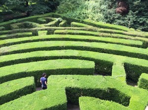 The labyrinth at Villa Pisani (Nazionale) - a huge villa in the Palladian Style. https://wp.me/p5eFNn-4UY