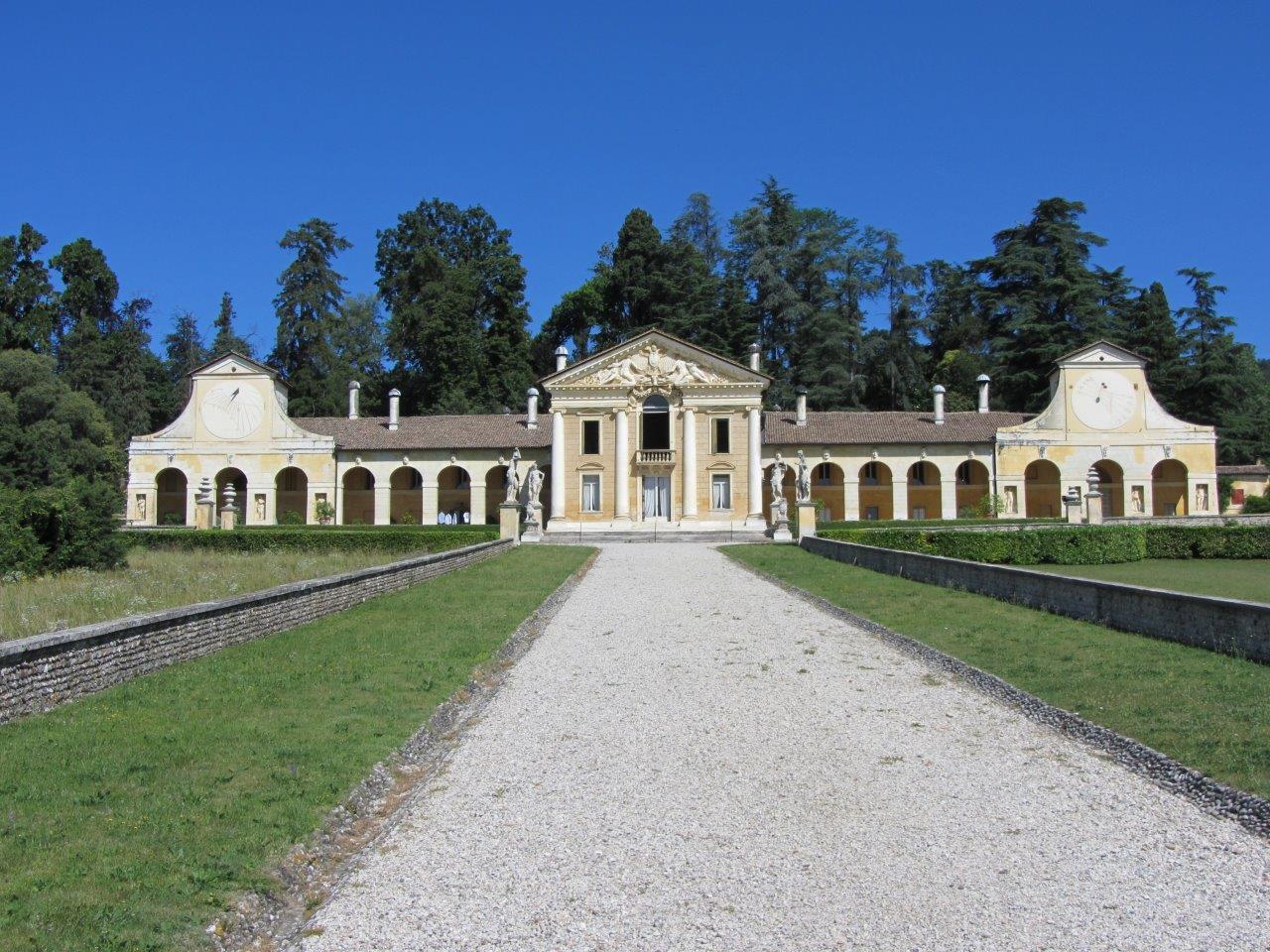 Villa Barbaro, Maser - front facade demonstrating perfect Palladian symmetry