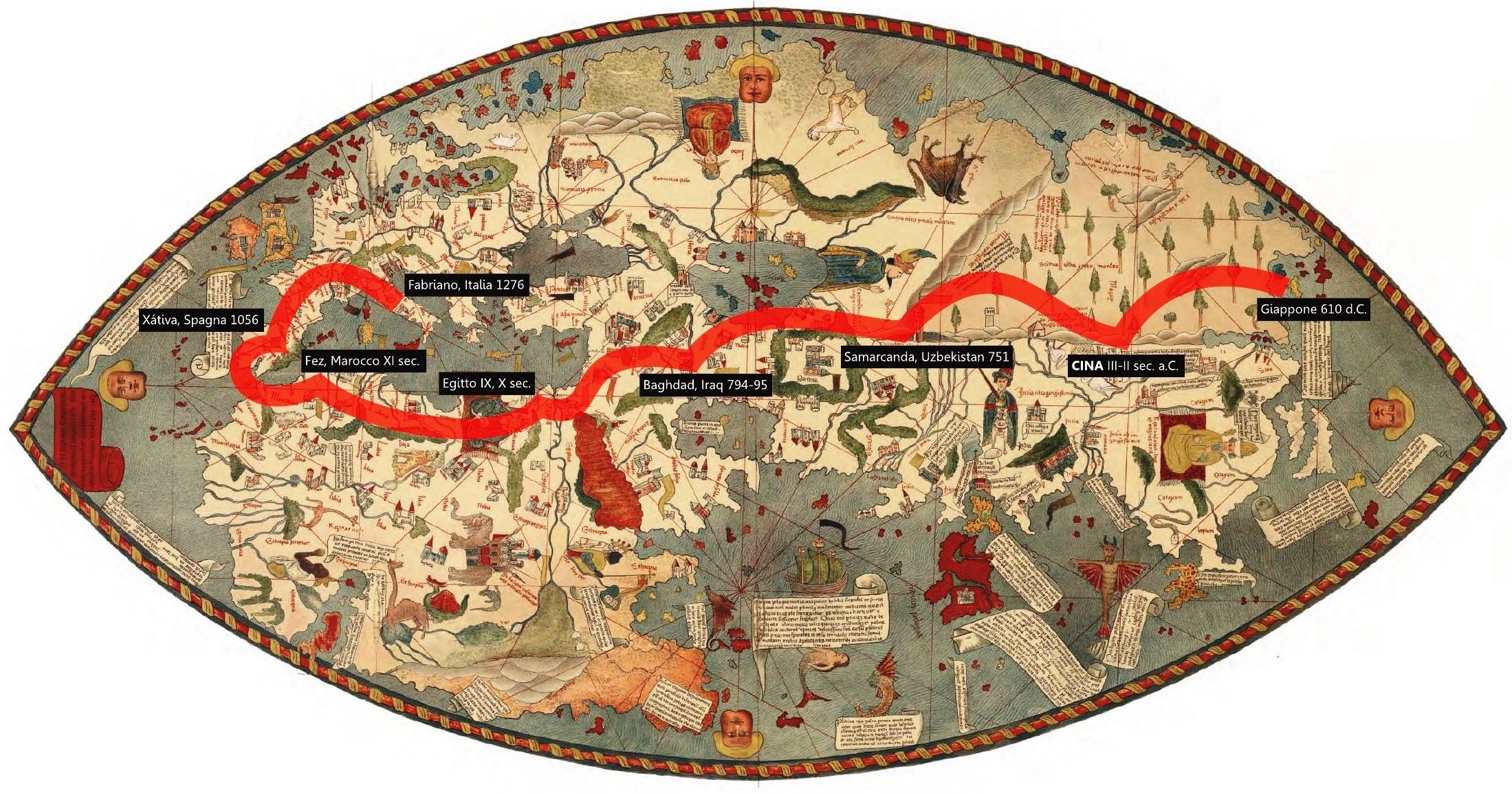 Marco Polo's journey to China