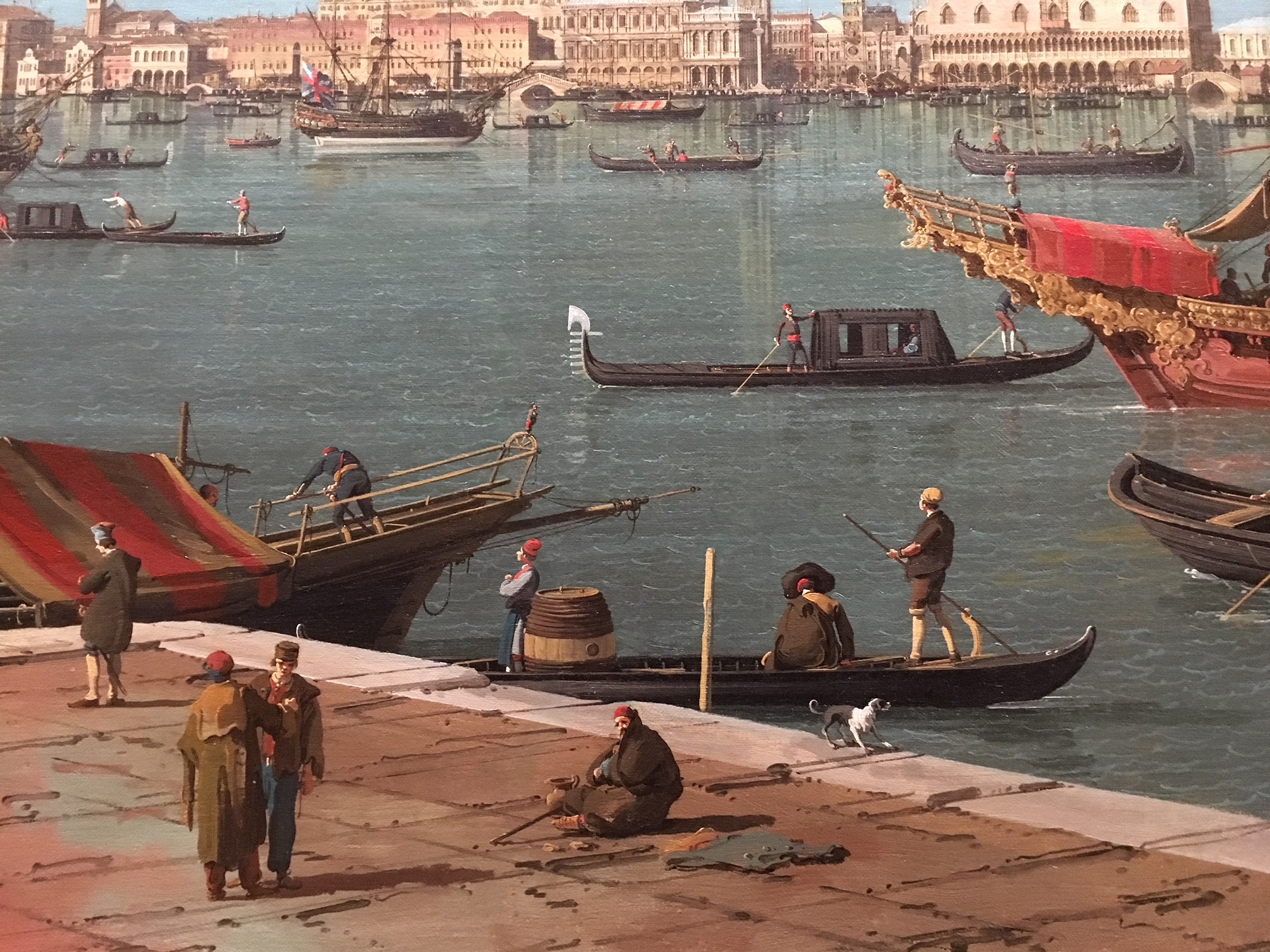 London - Canaletto - WC detail