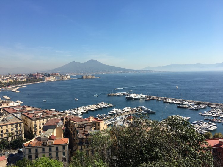 Vesuvius dominates the Bay of Naples - www.grand-tourist.com