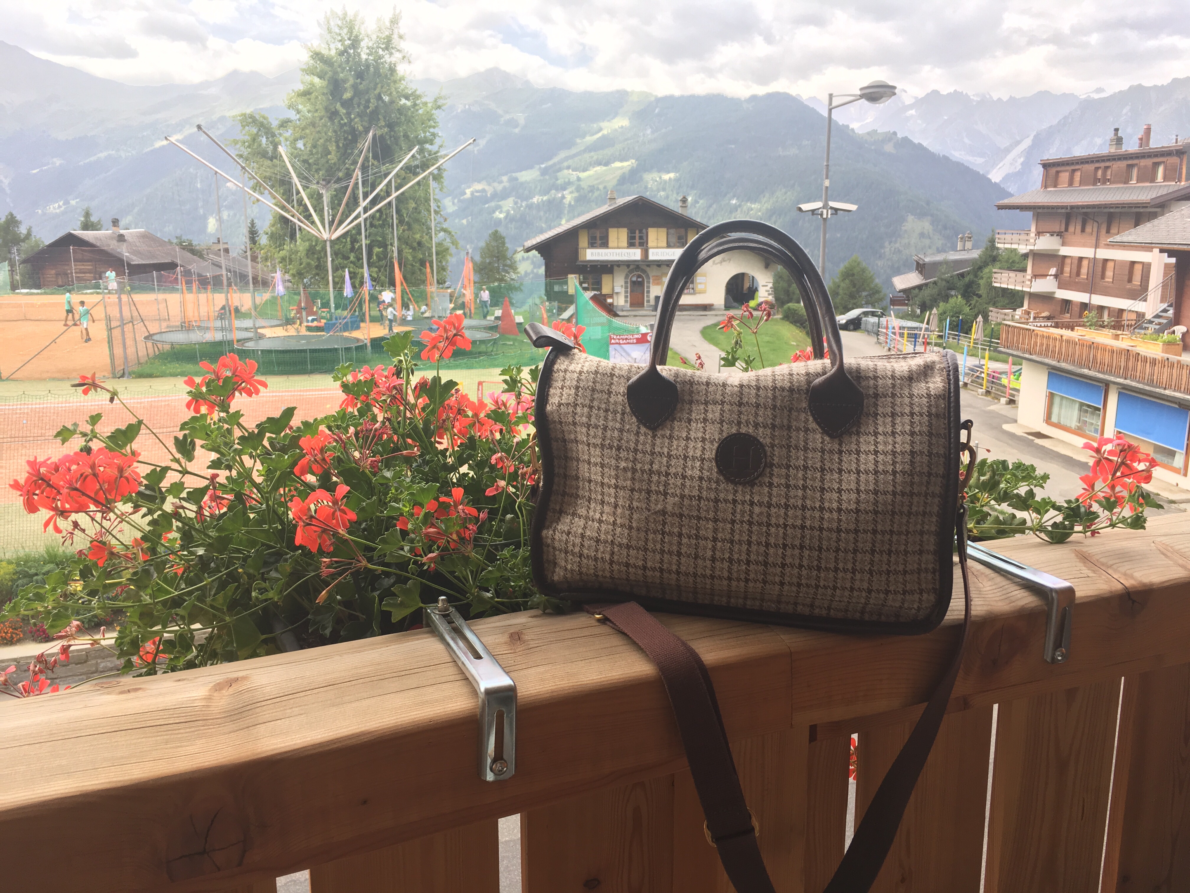 www.educated-traveller.com is the proud owner of a Herdwick Hand Bag, made from the wool of Herdwick sheep who live in the Lake District, England.