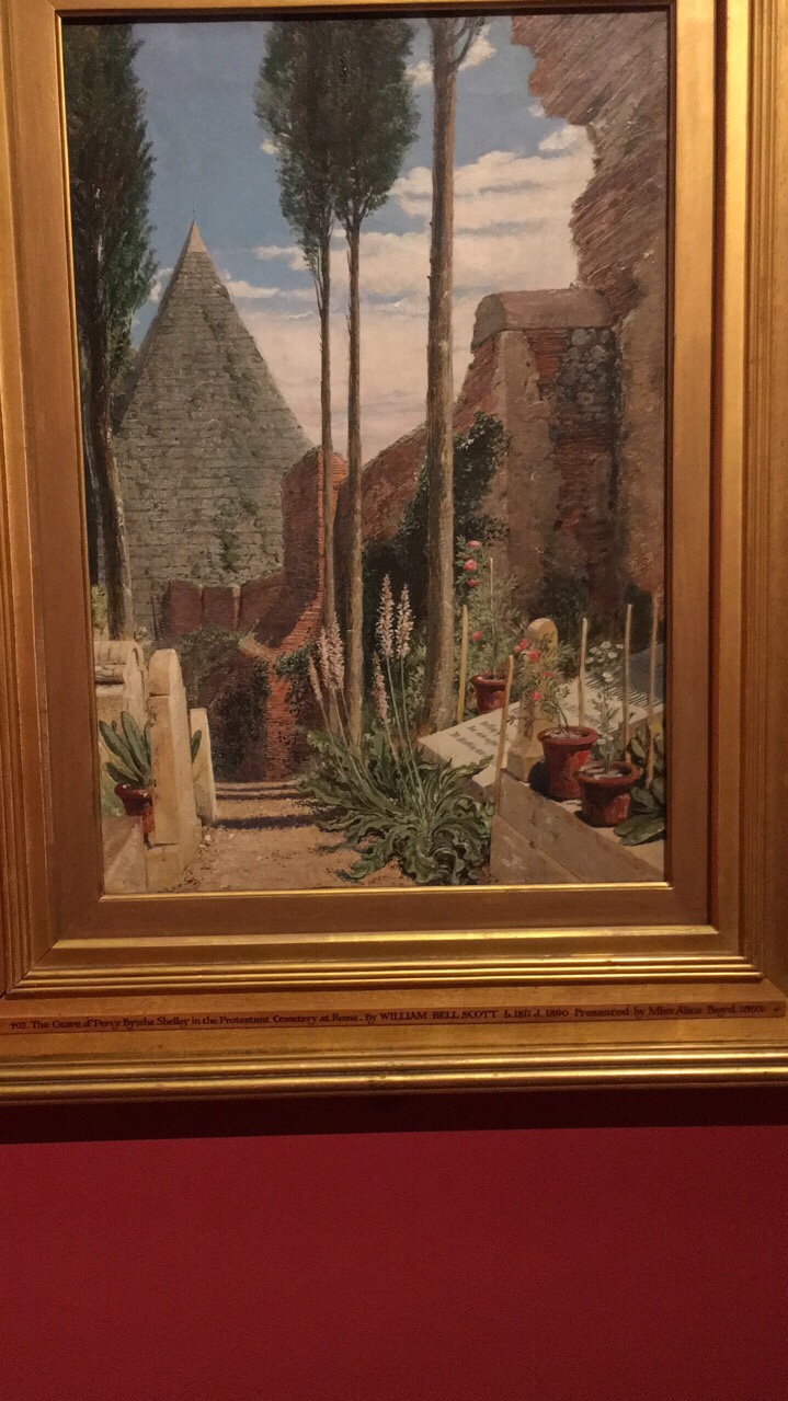 The Shelley Memorial, Protestant Cemetery, Rome