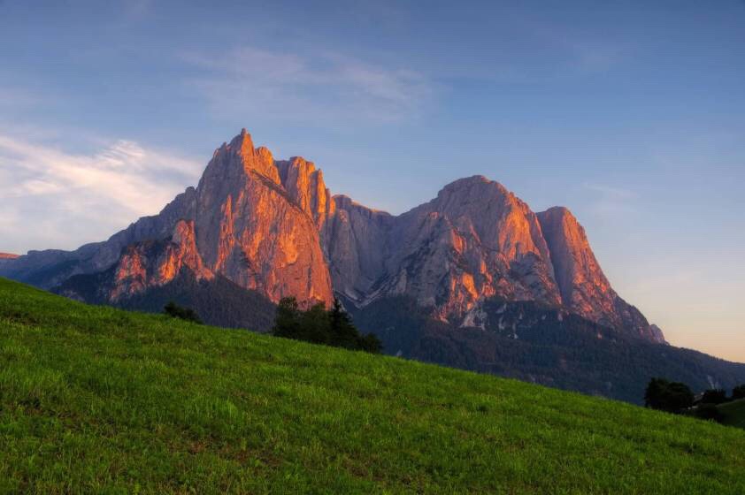 Dolomite Grandeur at sunset