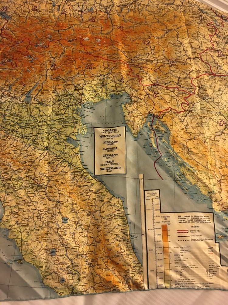 The Silk Escape Map - from Bodleian Library Map Collection - for the full story - https://wp.me/p5eFNn-3zy