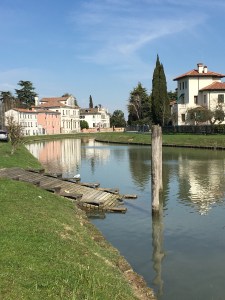 The Brenta waterway, our base for The Writer's Retreat in the glorious Veneto region, 18-24 September, 2022