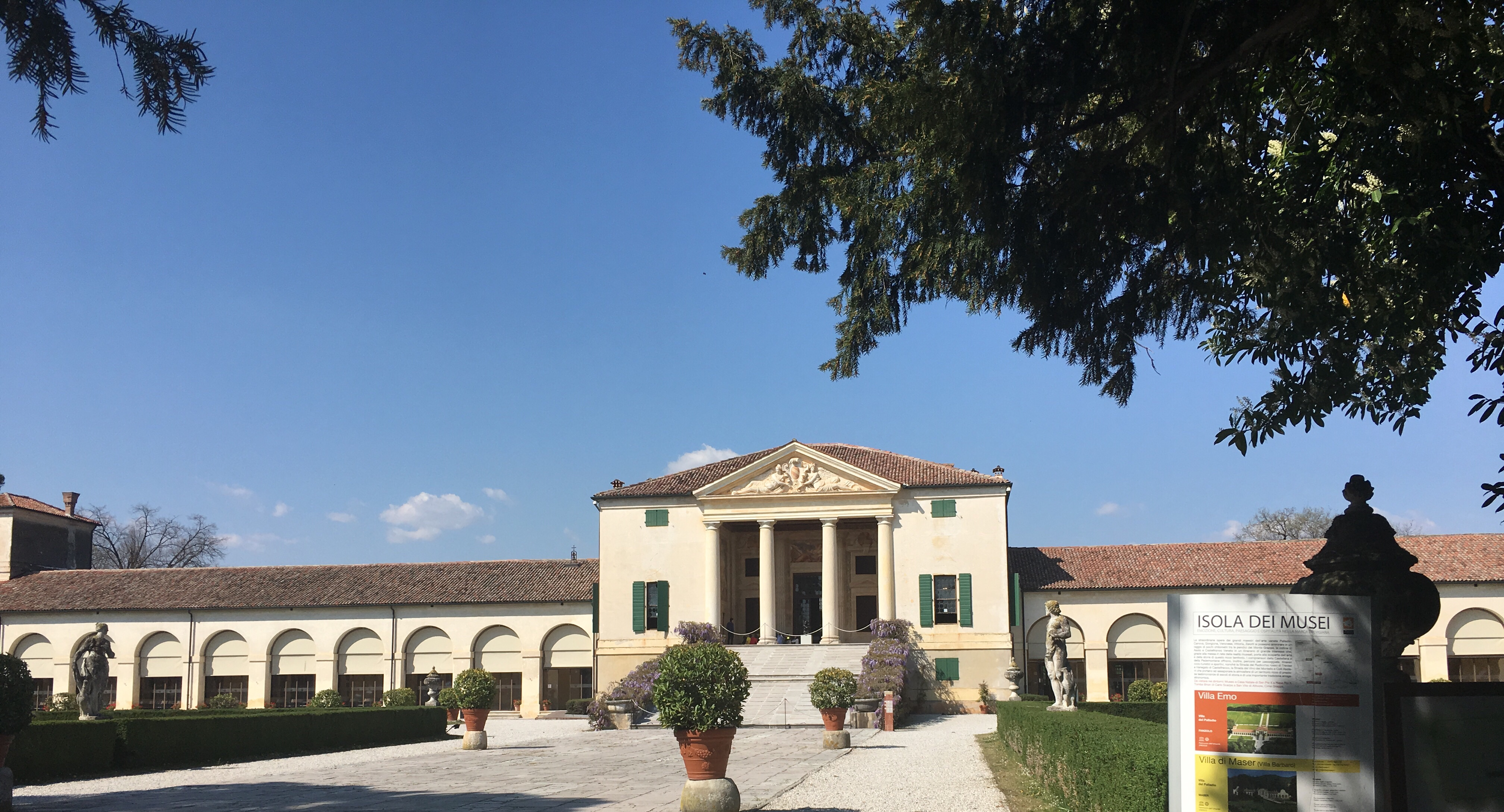 Villa Emo, Palladian villa with magnificent frescoes by GB Zelotti - www.educated-traveller.com