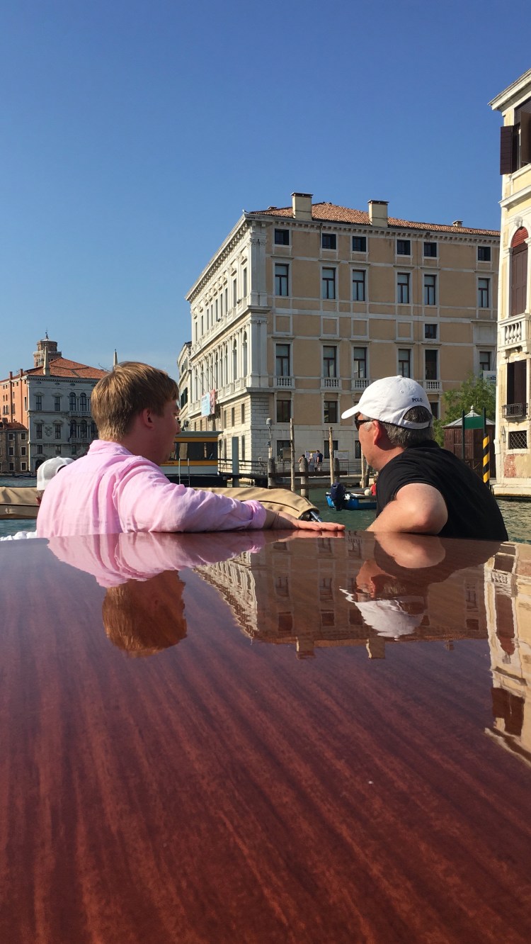 Enjoying Venice's palaces and canals from the water www.educated-traveller.com