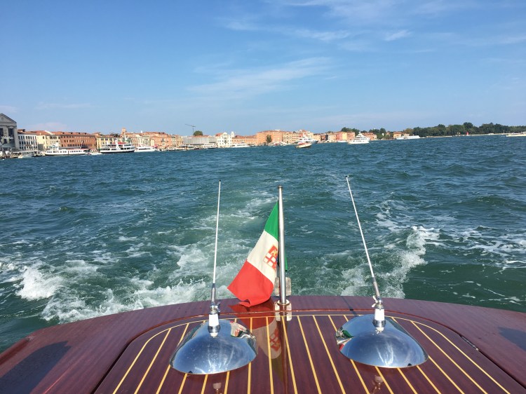 The Lagoon of Venice from our private boat - www.educated-traveller.com