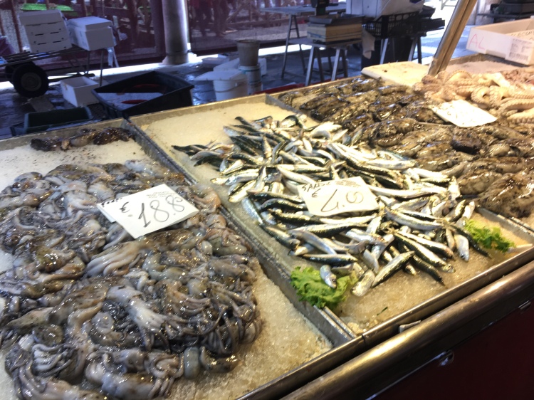 Venice - Rialto Fish Market, April 2018