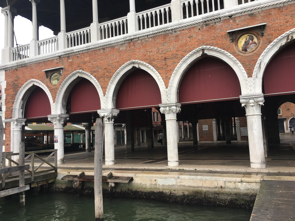 Venice, Rialto Market - the market is over for the day - www.educated-traveller.com