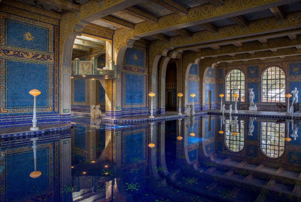 Hearst Castle - magnificent indoor pool