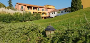 La Meridiana, Liguria, Italy - leading up to the hotel - October, 2018