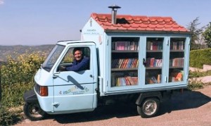 Antonio La Cava - Bibliomotocarro (Basilicata)
