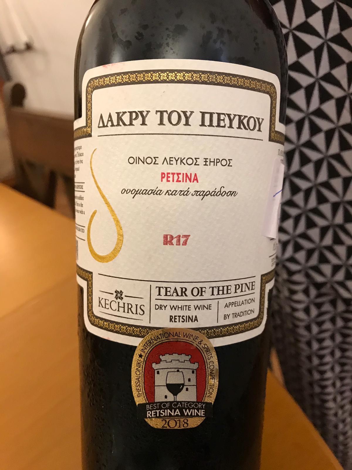 Retsina Wine - 2018 style - transformed Greek wines