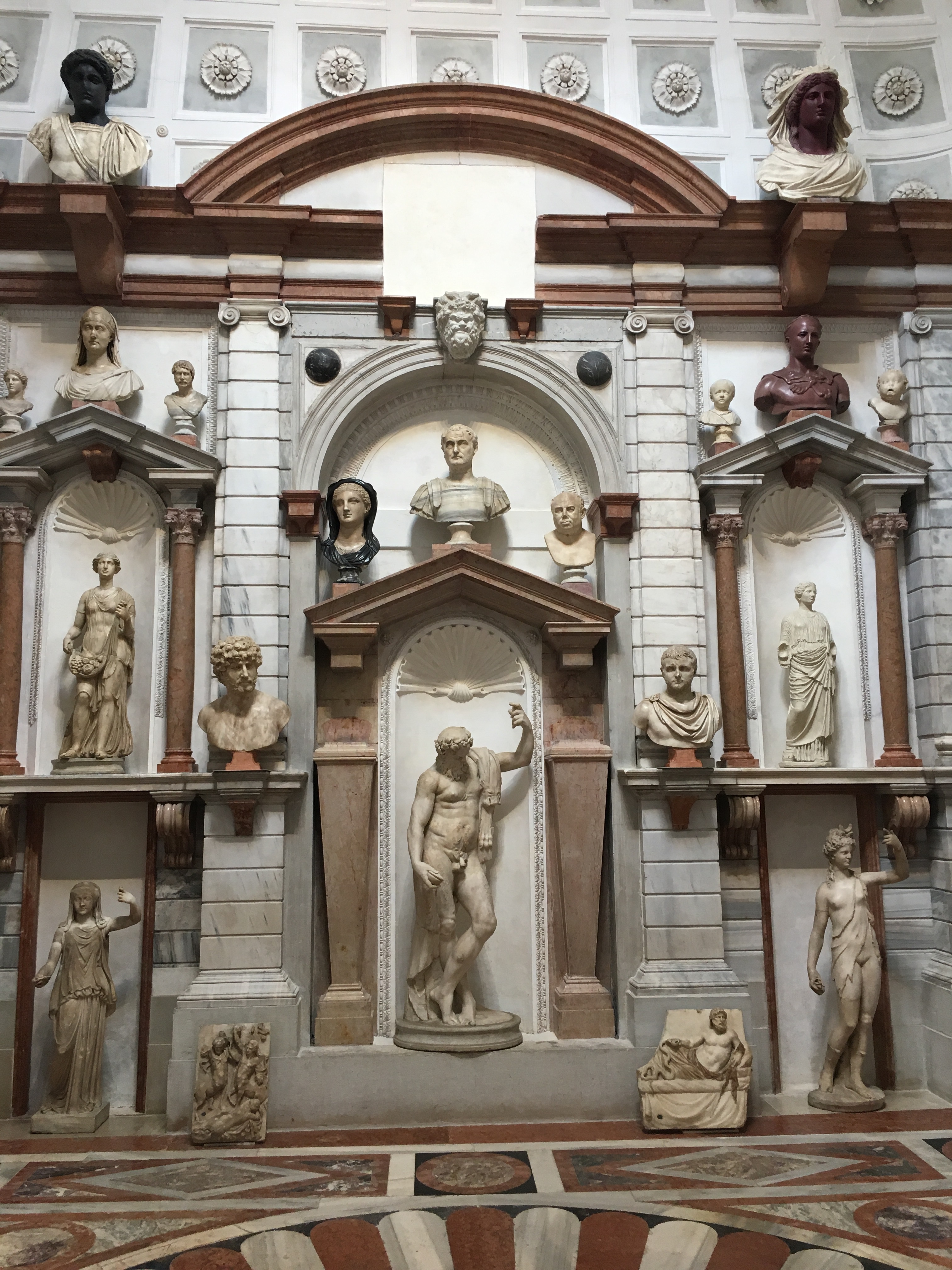 Palazzo Grimani - fabulous reconstruction of 1590s sculpture gallery, within the palace, in the original rotunda designed to display Giovanni Grimani's treasures.