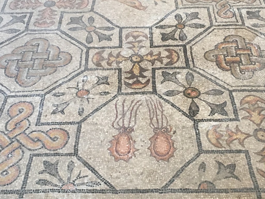 Aquileia - roman mosaics, the details are quite extraordinary. Dating from 4th century AD