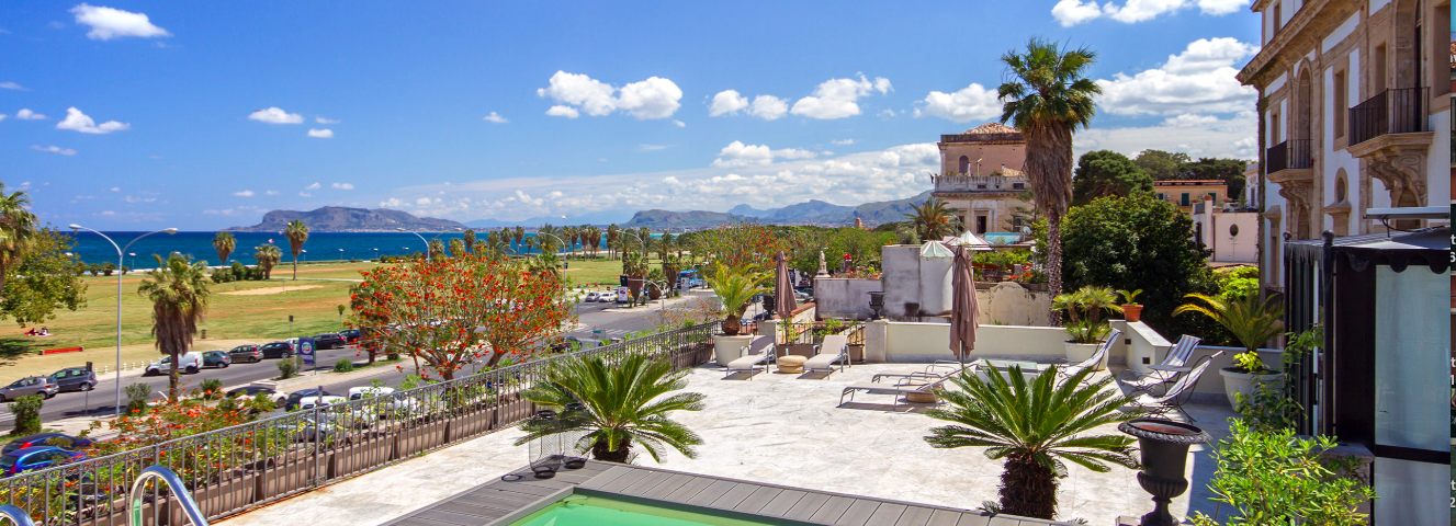 Palermo, Sicily - view from our boutique Bed & Breakfast