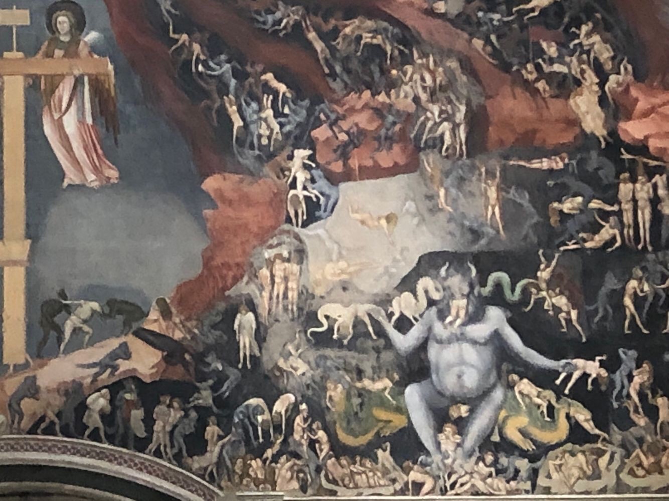 Scrovegni Chapel - Giotto frescoes - Hell!