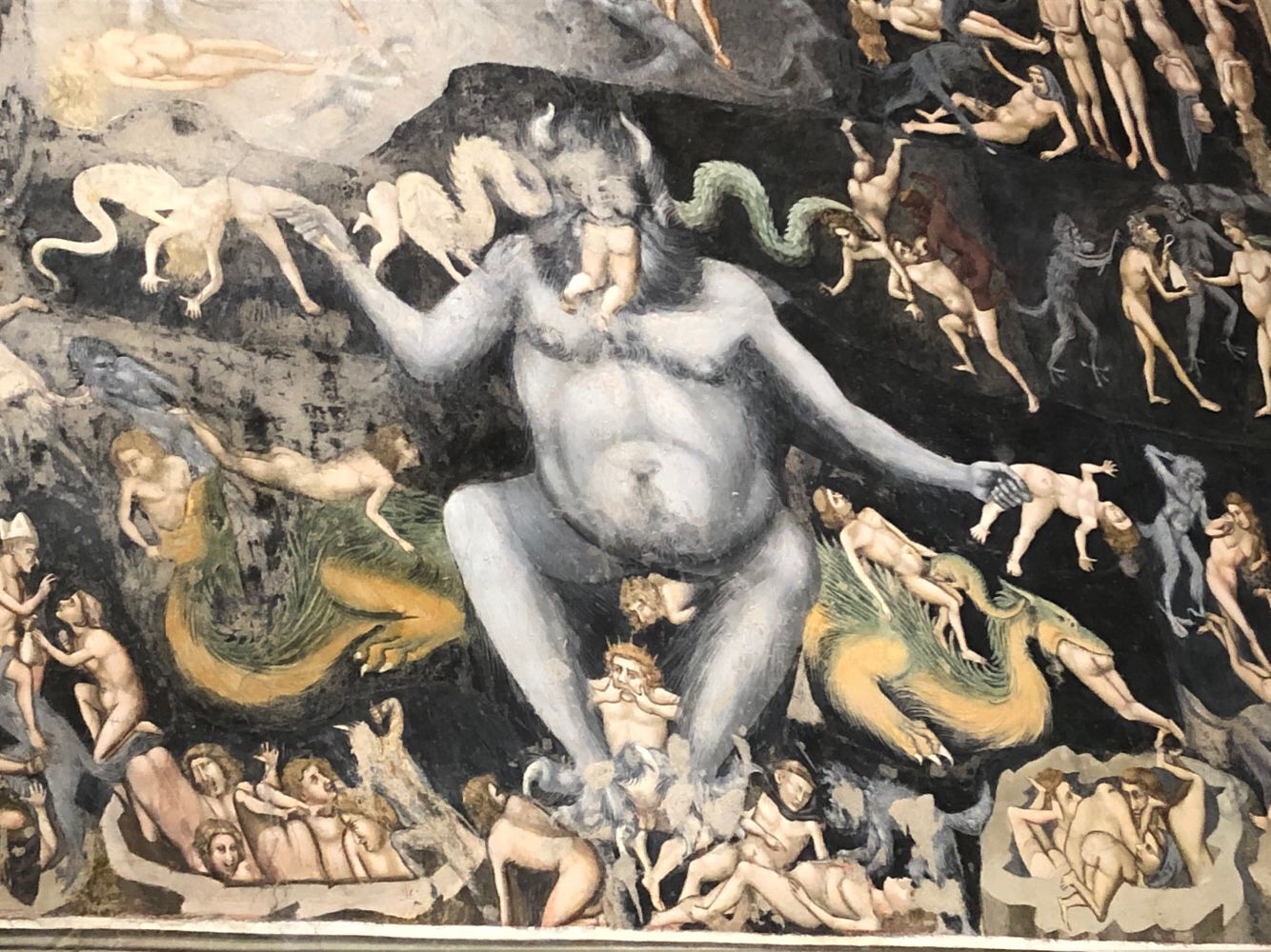 Scrovegni Chapel - detail of Inferno (hell)