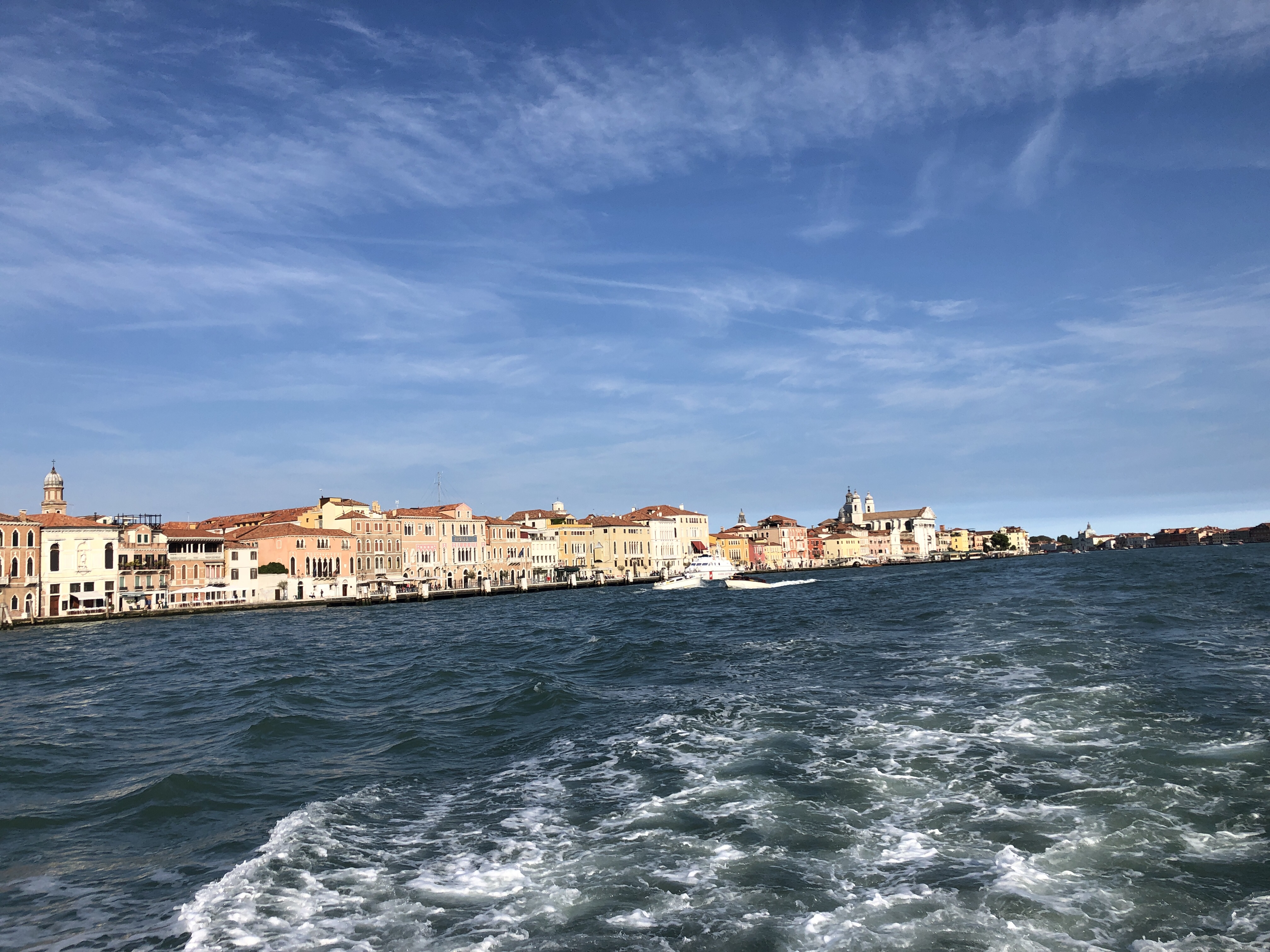 Venice is a city of water. The relationship between land and sea is unique.