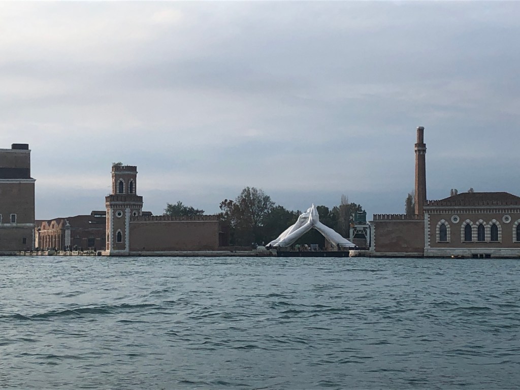 Lorenzo Quinn's - Building Bridges, Arsenale, Venice, Italy - 2019