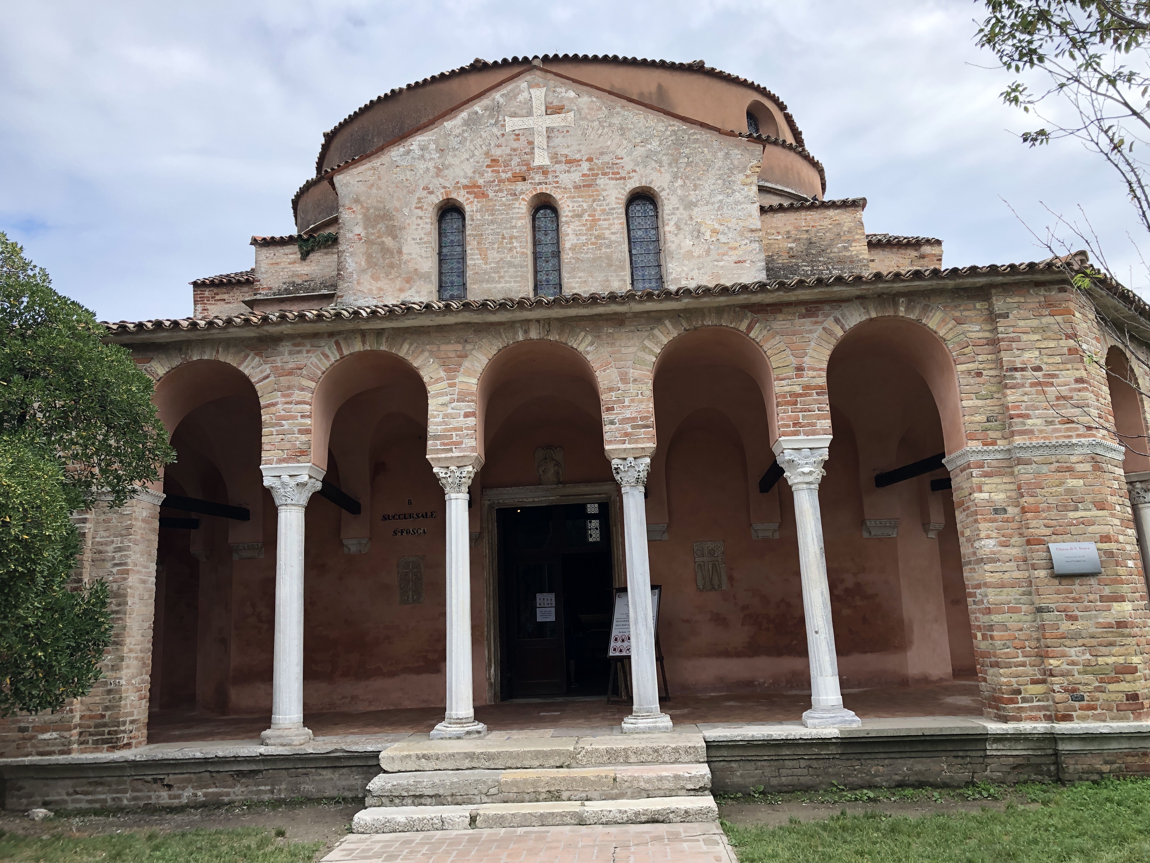 The Romanesque Church of Santa Fosca, Torcello, Venice