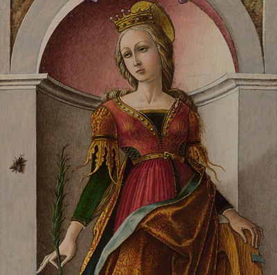 Carlo Crivelli - St Catherine of Alexandria - National Gallery, London