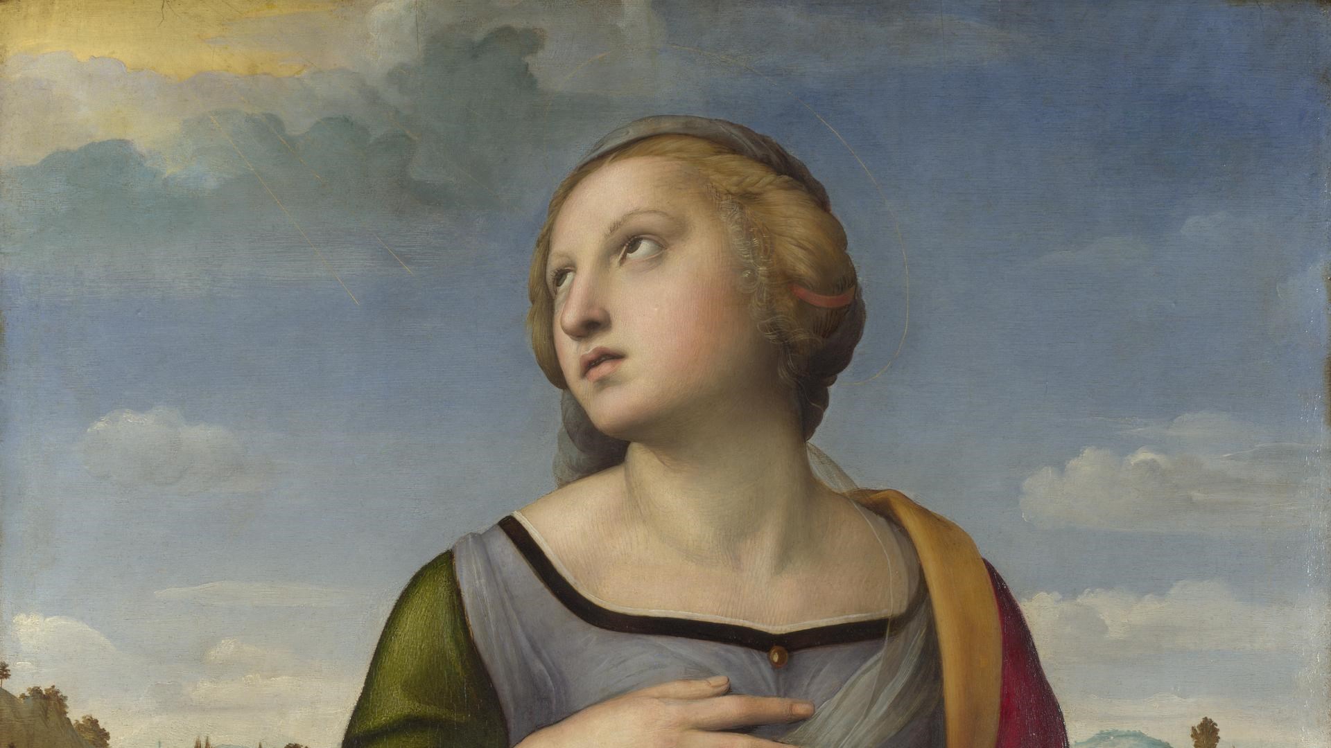 Raphael - St Catherine of Alexandria, National Gallery - London 