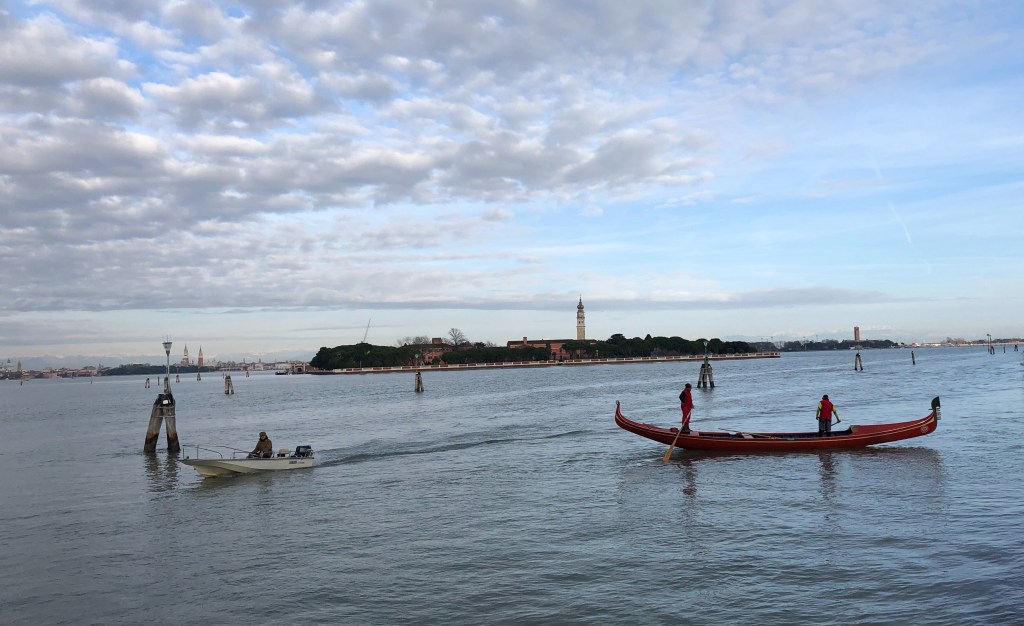 Venice - the lagoon, largest natural and safe anchorage for boats in the Northern Adriatic for centuries.