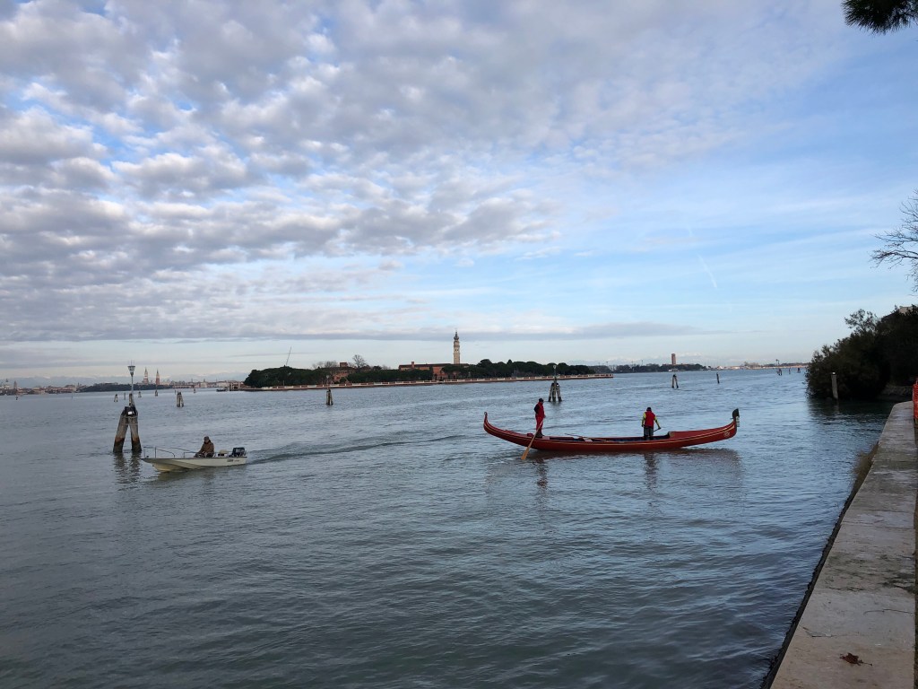 Venice - the lagoon, largest natural and safe anchorage for boats in the Northern Adriatic for centuries.