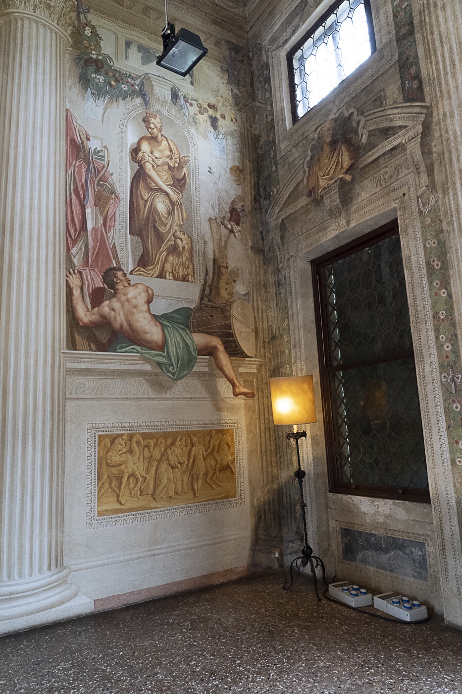 Villa Emo frescoes by Zelotti - exceptional 'trompe l'oeil' artistry.