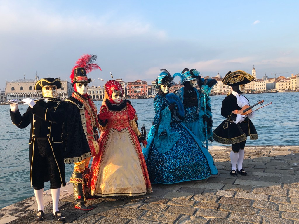 Carnival 2020 - San Giorgio Maggiore, Venezia www.educated-traveller.com