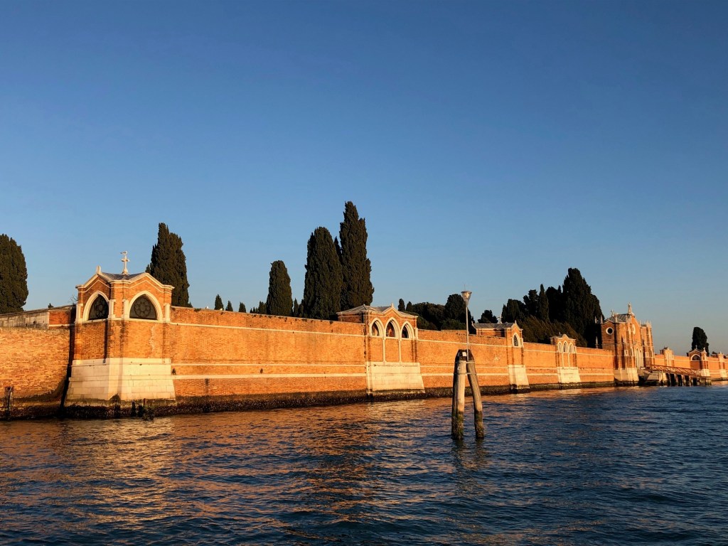 San Michele, Venezia - cemetery island basking in the evening sun