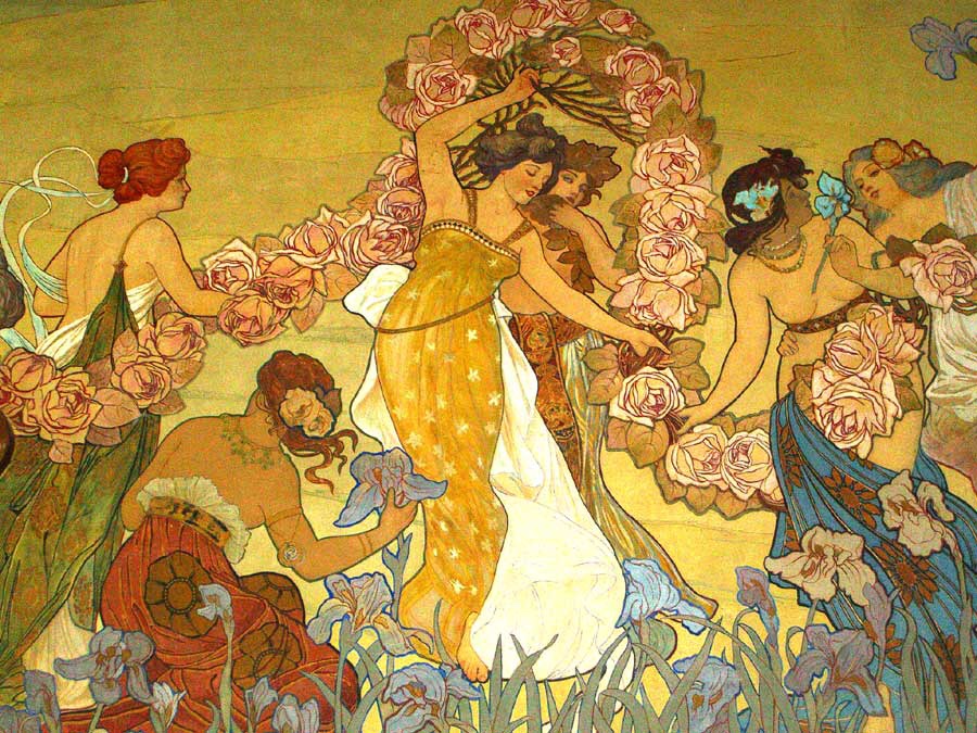 Wealthy families embraced the 'liberty style' of the late 19th century, Villa Igeia, Palermo