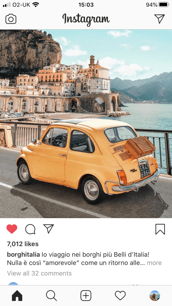 Fiat 500 - a charming little Italian car 
