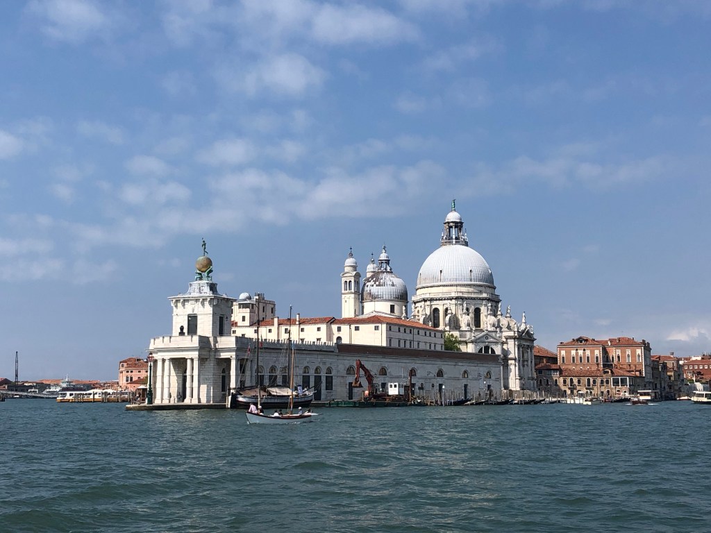 Santa Maria della Salute was built in the 17th century by grateful Venetians who'd survived the plague www.educated-traveller.com