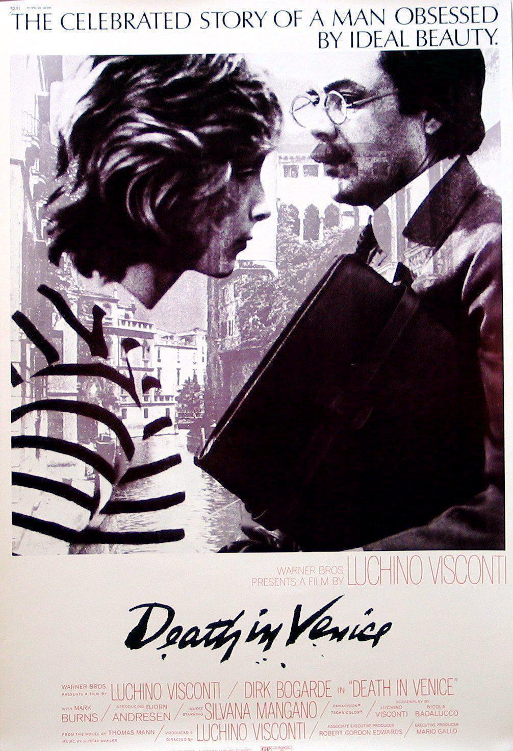 Death in Venice - vintage poster (1971) to promote the film