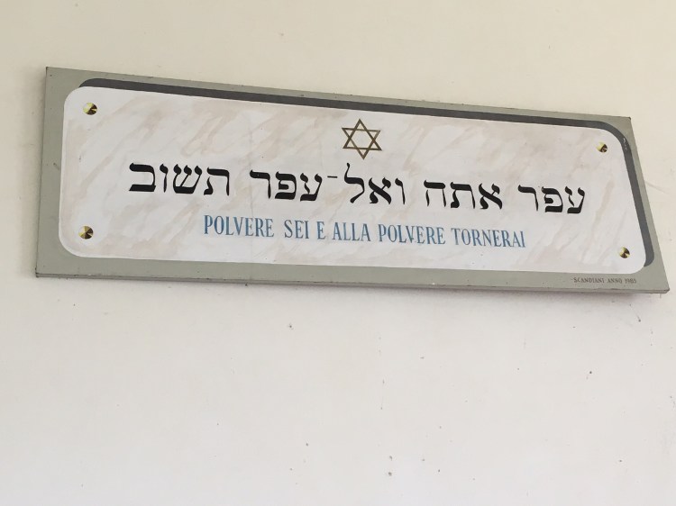 Ferrara - Jewish Cemetery - Polvere Sei....