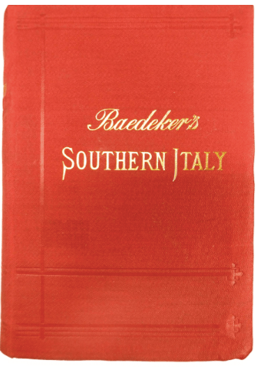 Baedekers - Guide book to Italy 1895